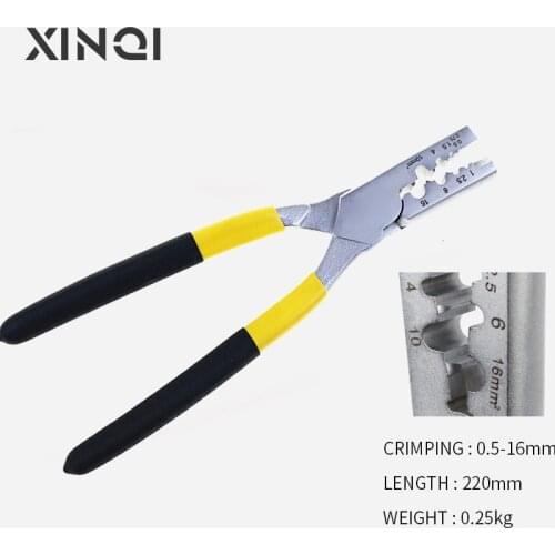 0.5-16mm germany style mini crimping pliers for Cable End Sleeves Special tube terminals VE Crimping Tools