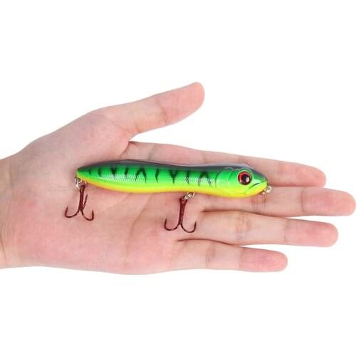 Fishing Lures Pesca 10.5cm 15.6g Topwater Artificial Snake head Pencil Isca Hard Bait Wobblers Trolling Jigbait Fishing Tackle