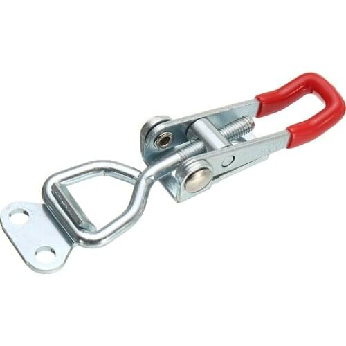 Hand Tool Toggle Clamp Antislip Red Horizontal Door Bolts Type Quick Clamp Quick Release Tool S55