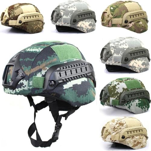 Tactical Military MICH2000 Helmet Covers Camouflage Cover Cloth Airsoft CS Paintball Shooting Helmet Equipment For MICH2000