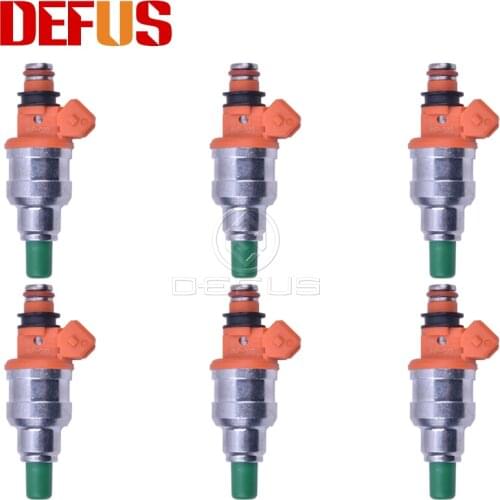 6X INP-020 Bico Fuel Injector Nozzle 3-5ohm Low Impedance For Mitsubishi Lancer Evo 5-9 Ralliart FQ MDL560 560cc Petrol INP020