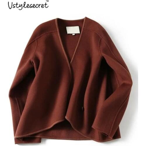 Ustylesecret Women's Red Jackets