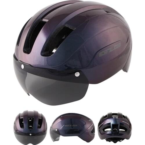 GUB Helmet Bicycle Helmets Matte Unisex Bike Helmet Windproof Breathable MTB Mountain Road Bike Head Protector Visor Helmet Cap