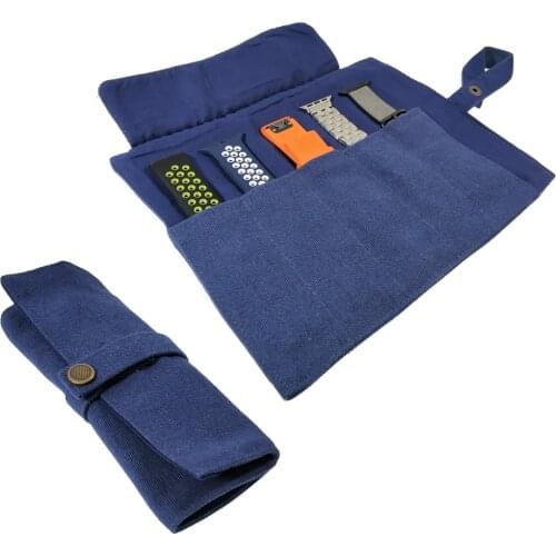 YOOSIDE Smart Watch Band Protable Storage Bag Case Pouch Organizer for Apple Watch Band/Garmin Watch Band/Samsung Watch Band