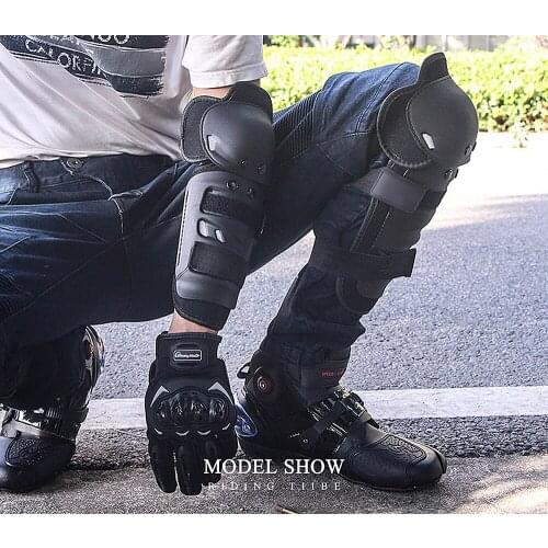 Motorcycle Riding Protective Gear Rider Body Protector Kneepads Knee Elbow Brace Cycling Racing Rider Body Armor Guard HX-P01