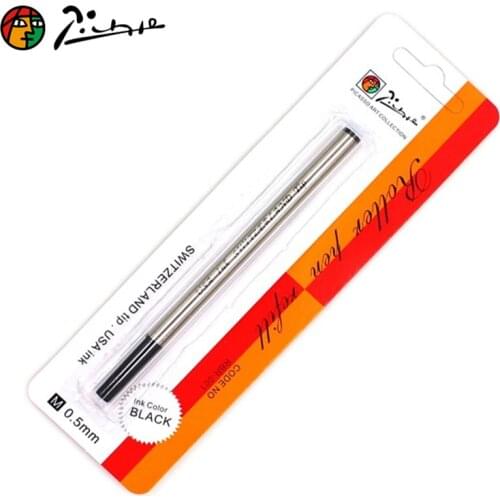 1 Pcs Rollerball Refills Gel screw type refill suitable for Montblanc by PICASSO - Black Gel ink refill 0.7 or 0.5