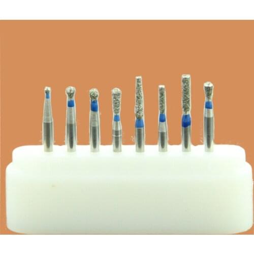 2 kits (16 pieces) Dental polishing burs Diamond FG jewelry polish bur for Cavity Preparation