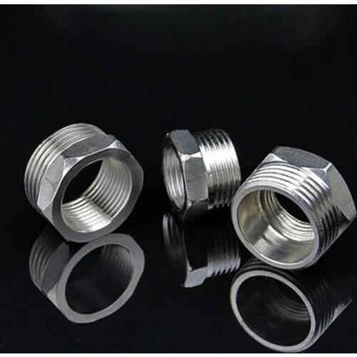 4PCS Butt joint Thread Elbow Wire Inside & Outside Tee Accessories Wire Patch Water pipe direct Stainless steel Core