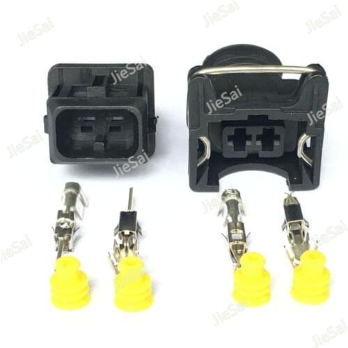 AMP 3.5mm Series EV1 2 Pin 282762-1 Waterproof Female Male Connector With Pins And Seal 2P