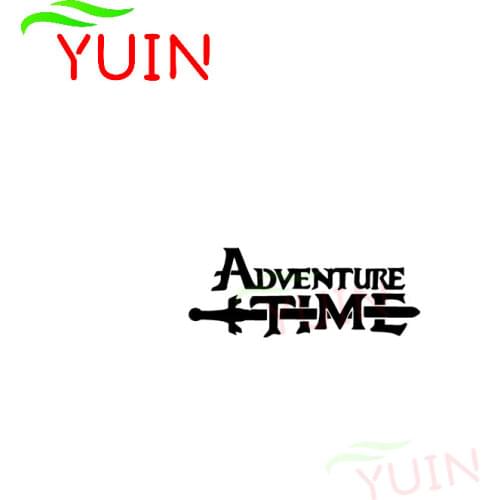 Adventure Time Car Sticker Fashion Cars Accessories Waterproof Decals PVC Body Bumper Window Decoration Sunscreen Decal