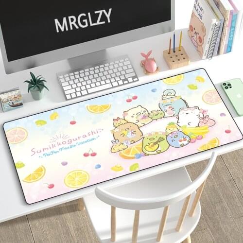 MRGLZY 40X90/30X70CM Multi-size Gaming Peripheral Cartoon Pattern Large Mouse Pad Computer Accessories MousePad Keyboard DeskMat