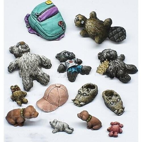 New Unassembled 1/35 modern accessories Resin Figure Unpainted Model Kit