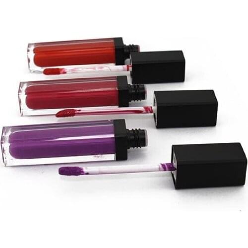 Sexy Custom Private Label Makeup Matte Nude Liquid Lipstick Waterproof Long Lasting Non-Stick Vegan Matte Lip Gloss 33 colors