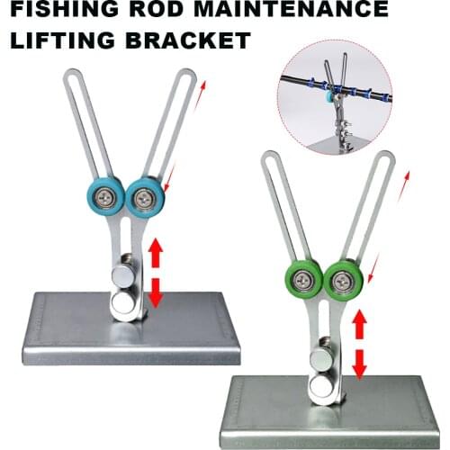 Adjustable Pole Support Stand Rod Dryer Machine Part Rod Dryer DIY Support Stand Rod Dryer Machine Stand for Fishing Rod Repair