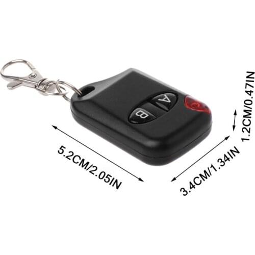 Remote Control 433MHz Wireless Duplicator 4 Button Metal Clone Controller Auto Copy Electric Gates Gadgets Car Sunroofs Home