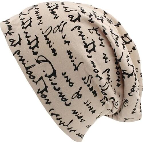 Fashion Letter Adult Women Autumn Warm Beanies Skullies Casual Brand Outdoor Soft Spring Men Hats Unisex Star Bone Gorras