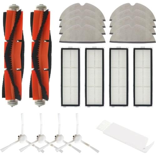 Hepa Filter + Main Side Brush + Mop Cloth Replacement Kits for Xiaomi Mijia 1C / STYTJ01ZHM Accessories Robotic Vacuum Cleaner