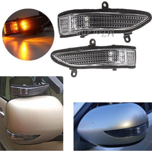 LED Side Mirror Turn Signal Light for Subaru Forester Tribeca Outback Legacy Impreza WRX Rear View Mirror Lamp Repeater