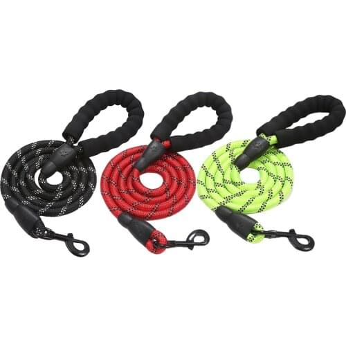 Dog Leash Pet Walking Leash Lightweight Reflective Leash for M to L Dogs Rabbits