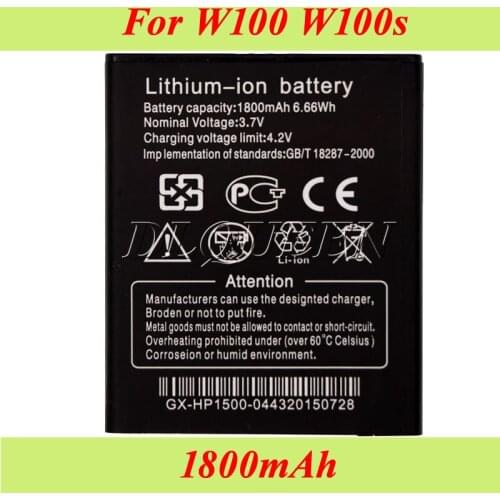 10PCS/LOT 1800mAh For THL W100 Battery for Thl W100S Batterie Bateria Accumulator AKK