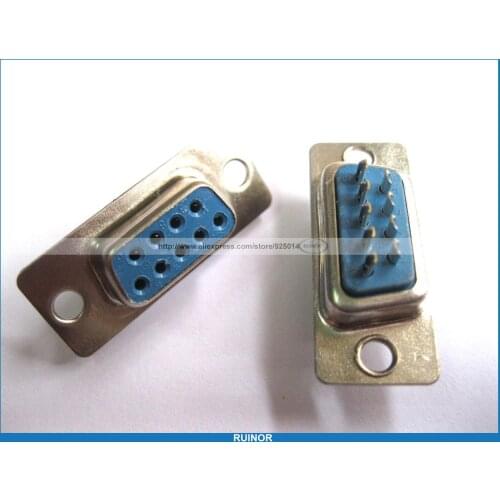 120 Pcs D Sub 9 Pin Female Solder Connector PC Use