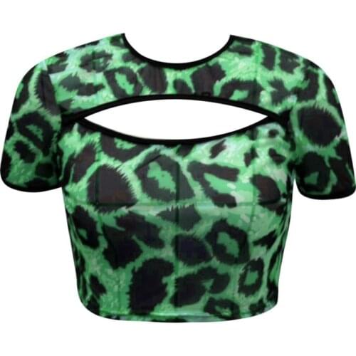 2021 Leopard Printed Sexy Halter Crop Top Women Camis Backless Lace Up 3 Color Tank Top Party Club Bustier Girls