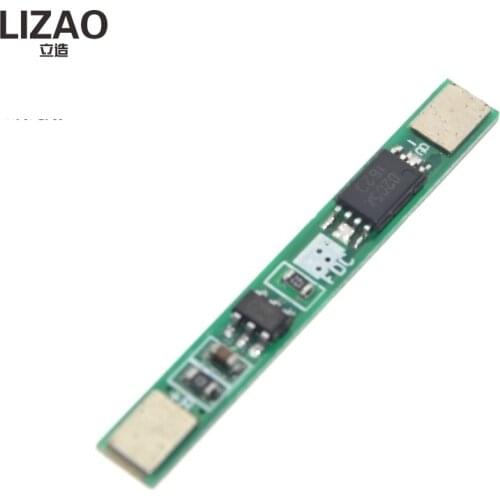 5PCS 1S 3.7V 3A li-ion BMS PCM battery protection board pcm for 18650 lithium ion li battery