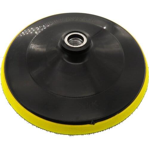 7 Inch Rotary Backing Pad Sanding Pad M14/M16 Thread Hook and Loop for Grinding & Polishing