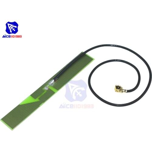 Diymore WIFI 2.4G 3dbi PCB Antenna IPX IPEX WLAN Laptop Bluetooth Zigbee Antenna Wireless Module 802.11 b/g/n PCB Board