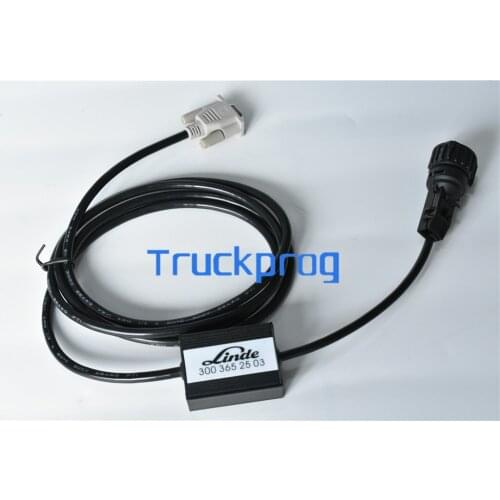 ForkLift Diagnostic Cable 3003652503 for Linde Forklift Truck Diagnosis Adapter