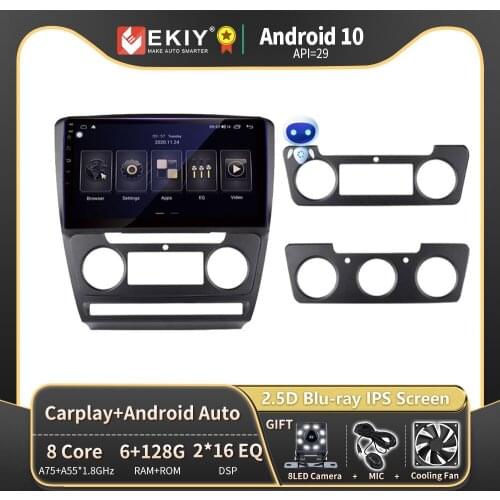 EKIY 8 Core Car Radio Multimedia Video Player For VW Volkswagen Passat B6/B7 Magotan/CC 2012-2015 DSP IPS Screen DVD Mirror Link