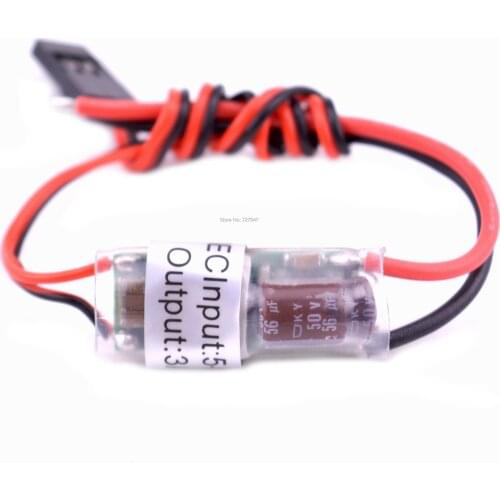 FPV RC UBEC BEC 5V 3A 5V/3A Lowest RF Noise BEC Full Shielding Antijamming Switching Regulator