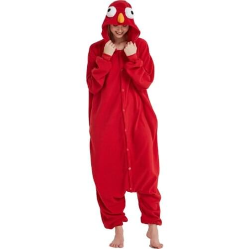 XXL Kigurumi Adult Cartoon Onesies Sesame Street Elmo onesie Cookie Monster Pajamas Bodysuit Cosplay Sleepwear Halloween Costume