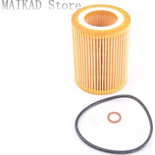 10PCS Engine oil filter for BMW 11427635557
