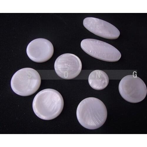 5 set Saxophone real mother of pearl key buttons inlays