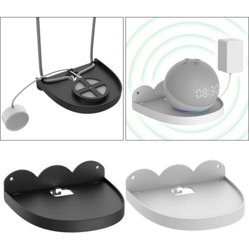 Wall Mount Shelf Stand Holder for Amazon Dot 1 2 3 4 Speaker Google Home Baby Monitors Razor