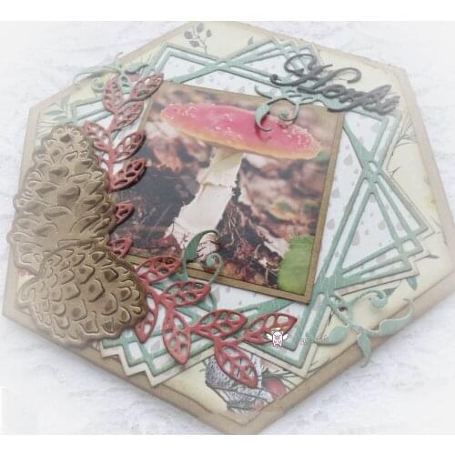 New Leaf strip decoration metal Cutting Dies Stencils DIY Scrapbooking Paper/photo Cards Embossing Dies