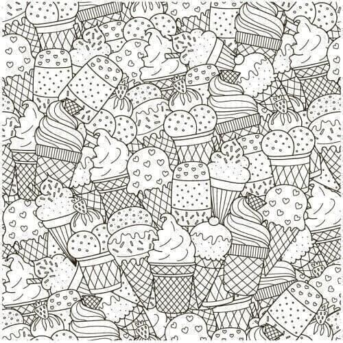 AZSG Delicious ice cream Clear Stamps For DIY Scrapbooking Decorative Card making Craft Fun Decoration Supplies 13x13cm