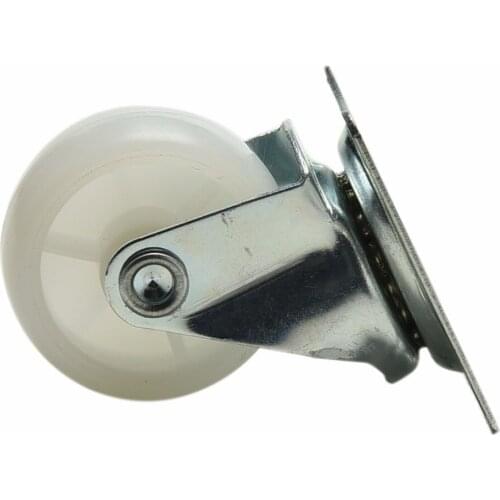 1PC Furniture Casters Nylon PP Swivel Wheel For Smart Car Robot Chair Table Cabinet Bottom Legs Omni Wheel 10kg