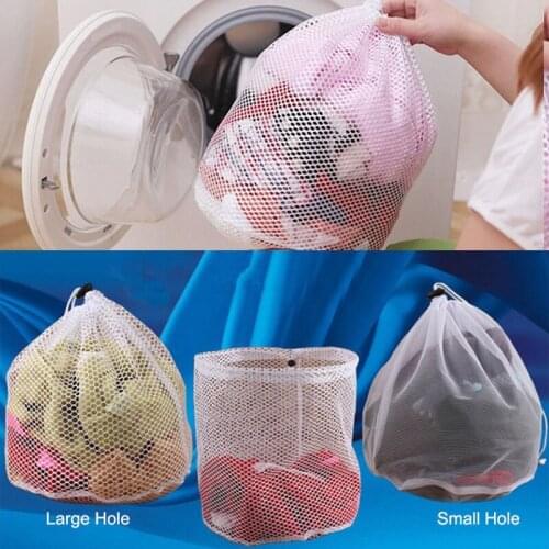 Hot Sell New Washing Machine Used Mesh Net Bags Laundry Bag Large Thickened Lingerie Underwear Bra Clothes Socks Wash Bags