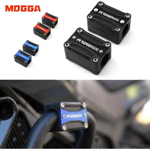 Universal For BMW R1250GS R1250 R 1250 GS ADV GSA Adventure Motorbike Engine Crash Bar Bumper Protector Decorative Guard Block