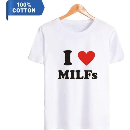 WAWNI Men's T-shirts With Inscriptions