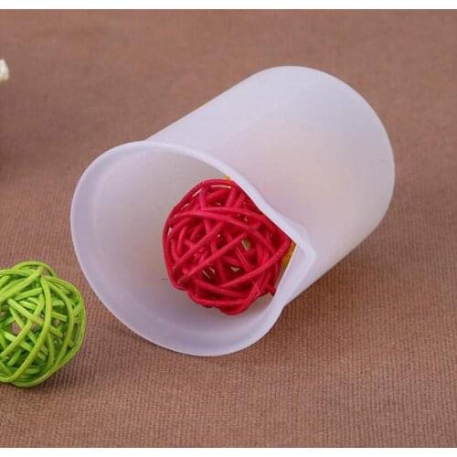 10Pcs Silicone Measuring Cups 100 Ml Silicone Cups Non Stick Mixing Cups DIY Glue Tools Cup For Handmade Craft