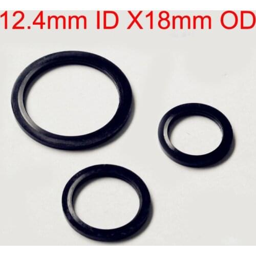 100 PCS Rubber Full Package Type Metal Rubber Bonded Oil Drain Washer Seal Anti-rust Gasket O Ring Fit M12
