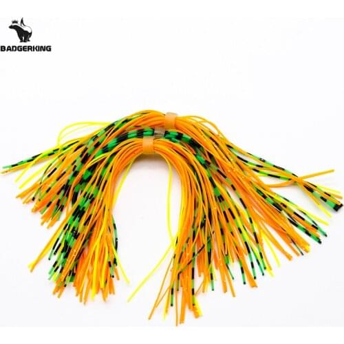 13cm silicone rubber skirts for jig head fishhooks and spinner biat 3pcs fishing DIY accessories