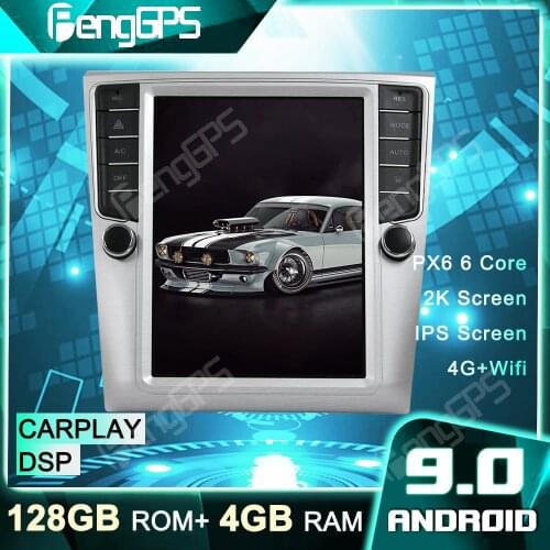 4G+128G GPS Navigation For Volkswagen/VW Magotan 2009+ Tesla Style Car DVD Player Android Radio Multimedia Car Stereo Headunit