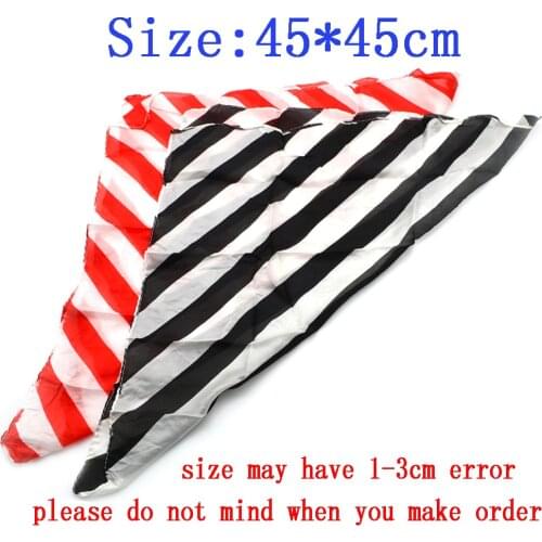6pcs Zebra Magic Silk 45*45cm Magic Accessory Professional Magician Trick Magic Tricks Magic Prop
