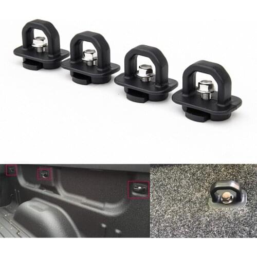 8 PCS Tie Down Anchors Truck Bed Side Wall Hook Rings for Colorado GMC Canyon 2015-2018 for Chevy Silverado GMC Sierra 2007-2018