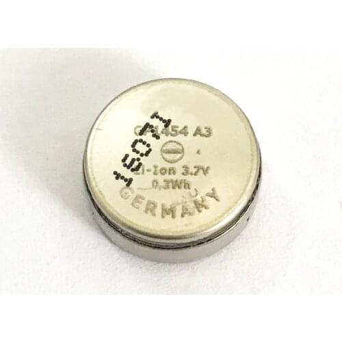 1PCS CP1254 A3 Bluetooth headset Battery LIR1254 3.7V Li-Ion Button Cell Rechargeable Battery
