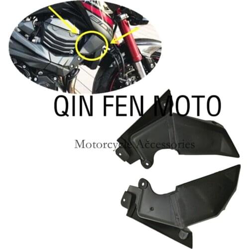 Motorcycle Fuel tank side small plate Fit For Kawasaki Z800 2013 2014 2015 2016 black